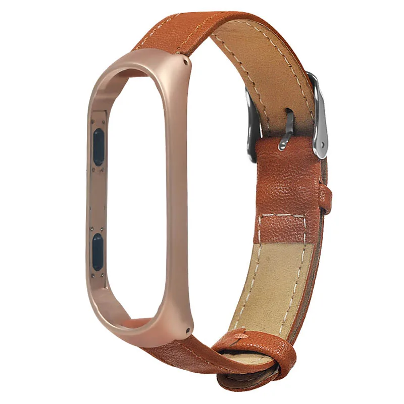 

Lightweight Replacement Wristband Band Strap Metal Case Frame for Xiaomi Mi Band 3 @M23