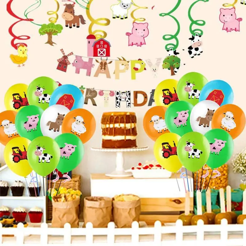 

30 шт., латексные воздушные шары в виде животных