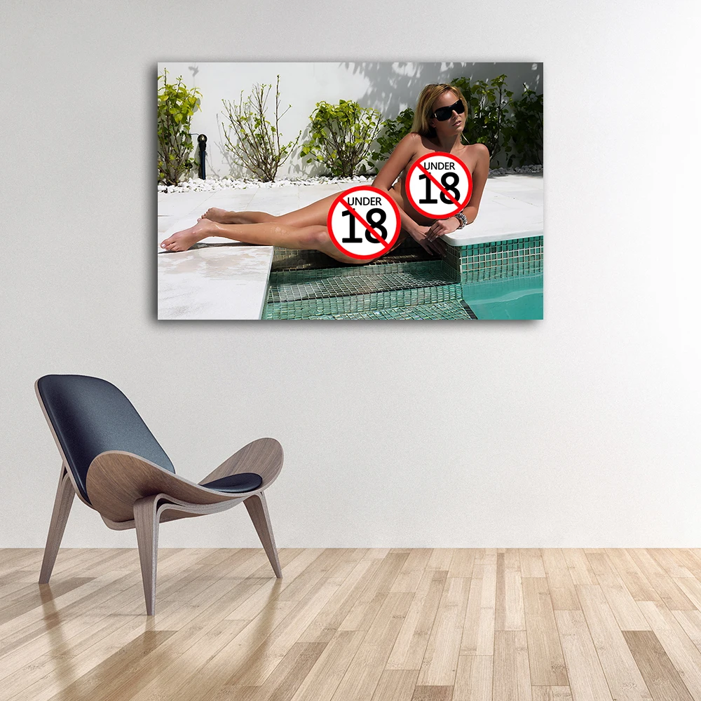 Поп настенная Картина на холсте сексуальная женщина плакат с горячим телом и