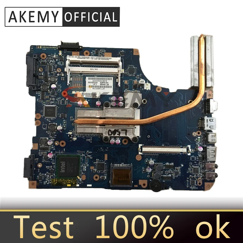 Материнская плата AKEMY KSWAA LA-4981P REV 1 0 для ноутбука TOSHIBA Satellite L500 GL40 DDR2 без