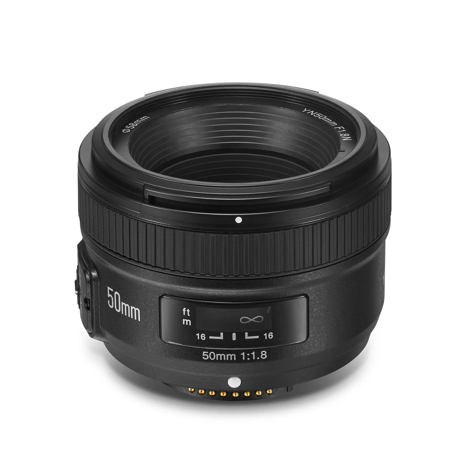 Объектив YONGNUO YN 50 мм f/1 8 Nikon AF объектив апертура Автофокус Большая диафрагма для DSLR