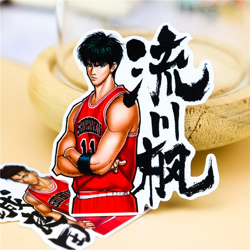 16 шт. милые наклейки с персонажами аниме кавайные напитки Бумажные Клейкие для