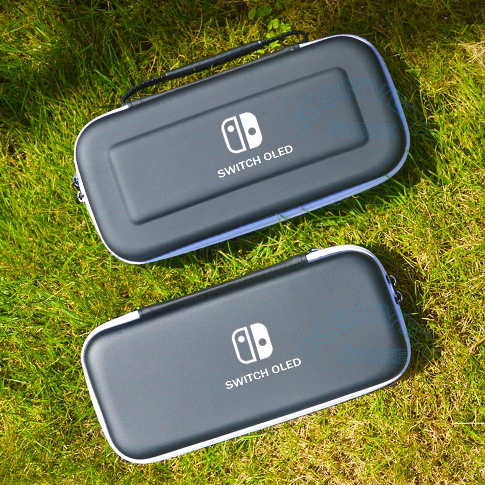 Жесткий чехол для Nintendo Switch OLED дорожная сумка хранения Кристальный корпус