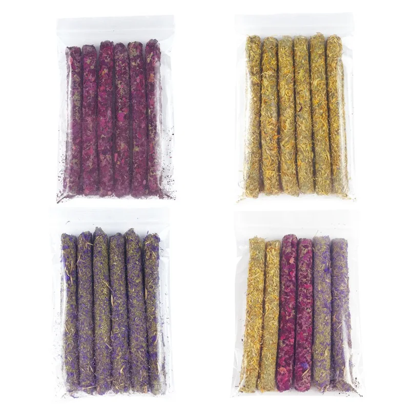 6 шт. жевательная палочка для чистки зубов домашних животных