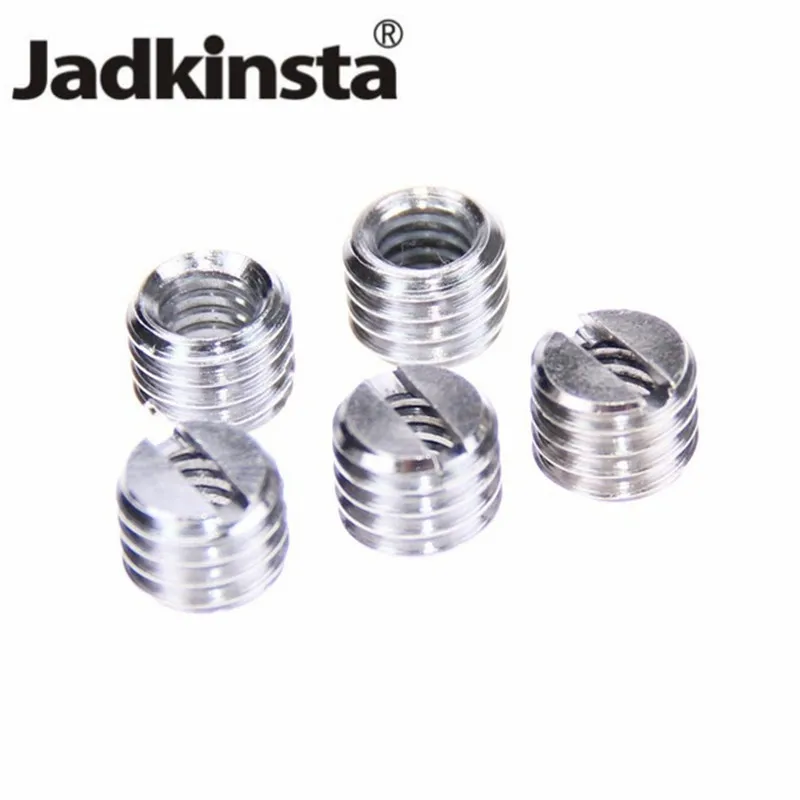 Jadkinsta 100 шт 1/4 &quotЖенский до 3/8&quot мужской винтовой адаптер с резьбой для цифровой
