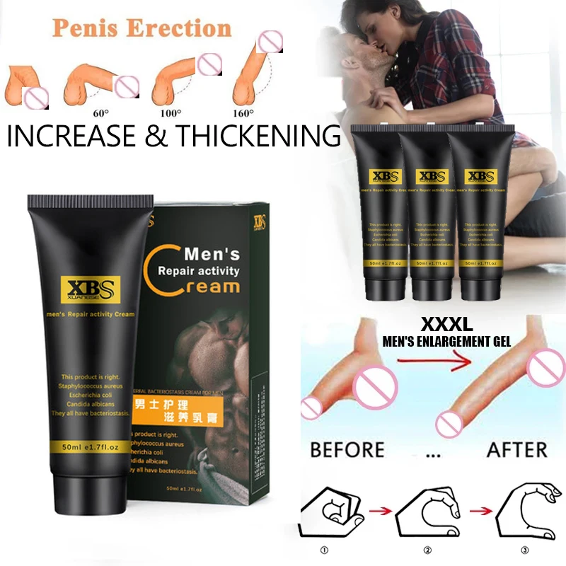 50 мл крем для утолщения пениса мужчин большой член улучшения эрекции уход за
