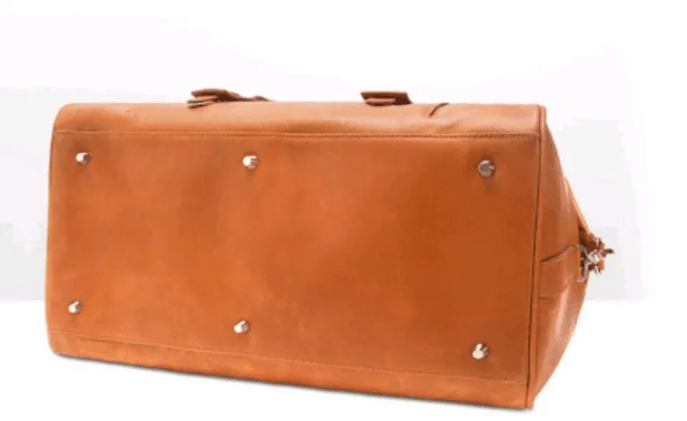 

2019 new in genuine leather cow skin large capacity men's travel duffle bag