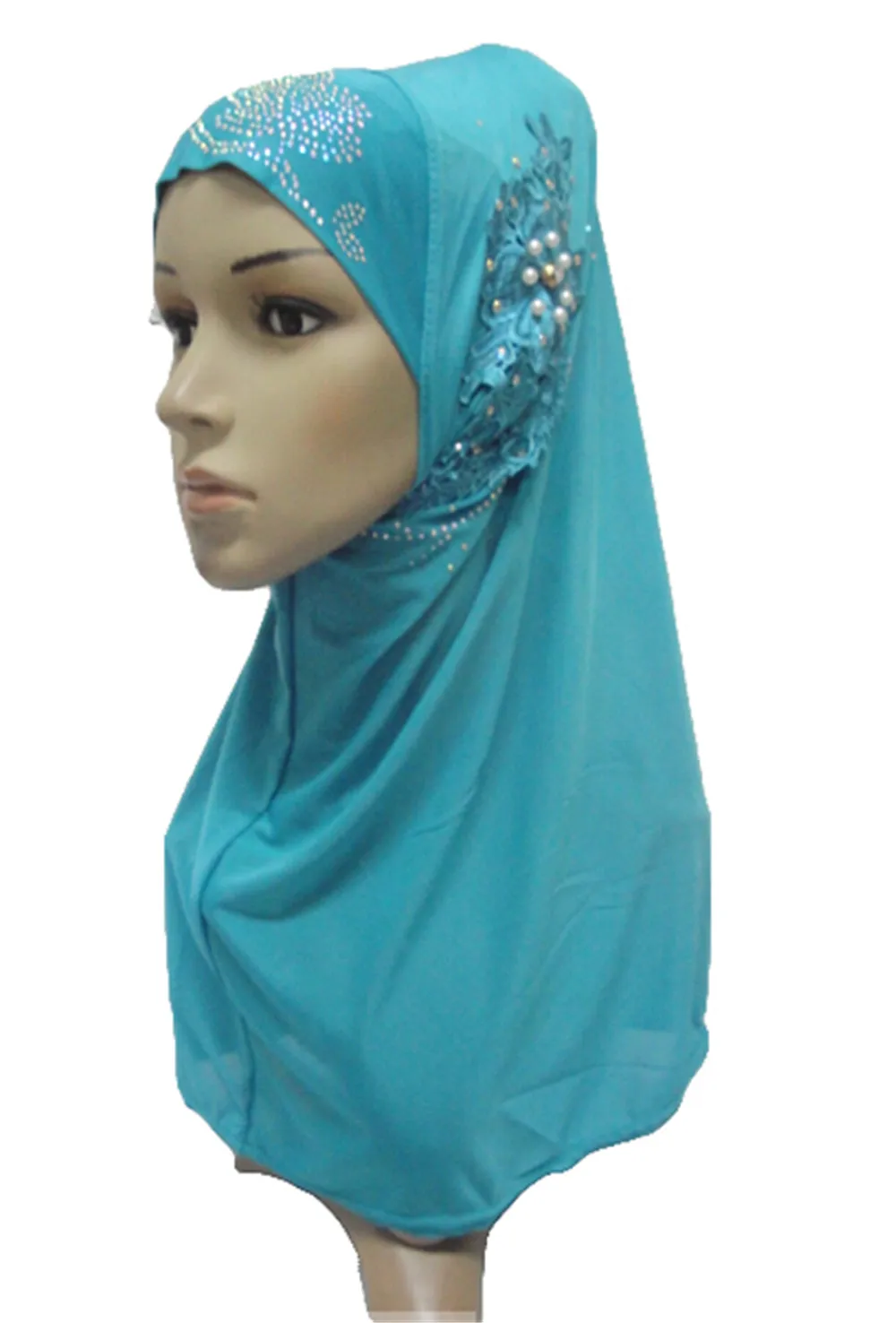 Модный женский мгновенный хиджаб головной платок шапки Amira мусульманский один