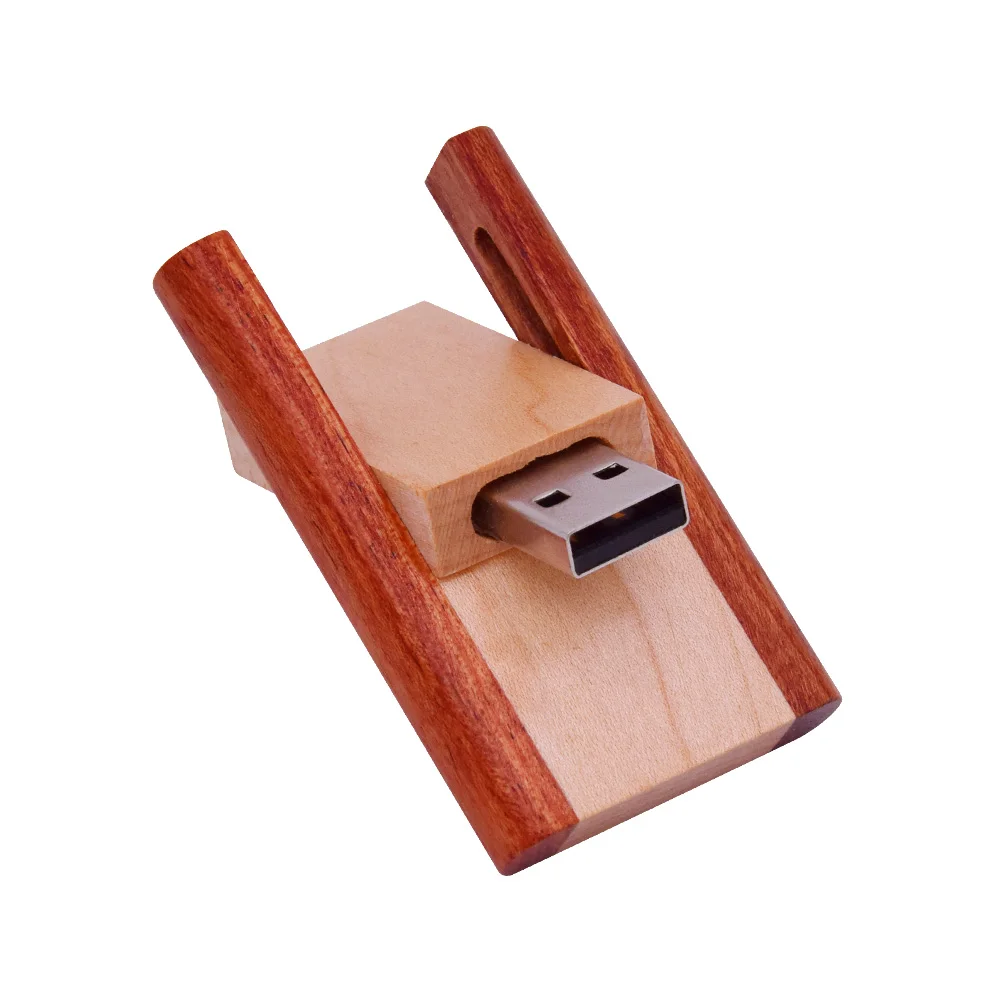 Персонализированный логотип Maple carbonized bamboo печать логотипа usb флеш-накопитель 2 0 4