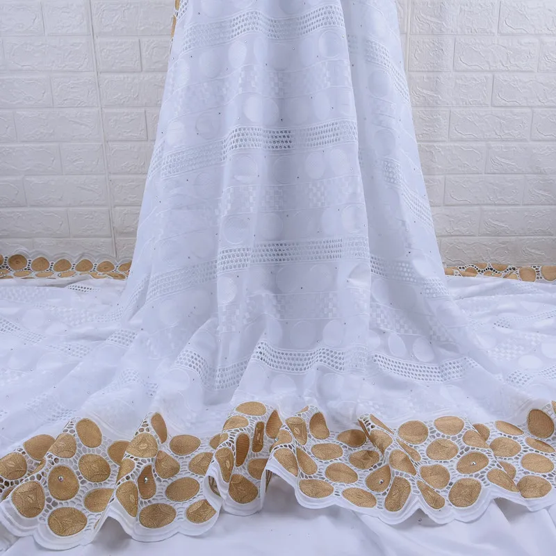 Высококачественная швейцарская вуаль с вышивкой кружева в Швейцарии