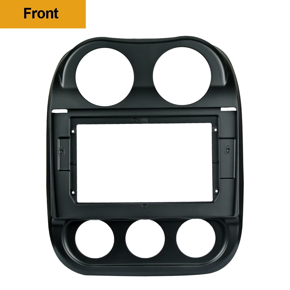 2/1DIN Car CD DVD Frame Audio Fitting Adaptor Dash Trim Facia Panel 10.1inch For JEEP COMPASS 2010-2015 Double Din Radio Player |