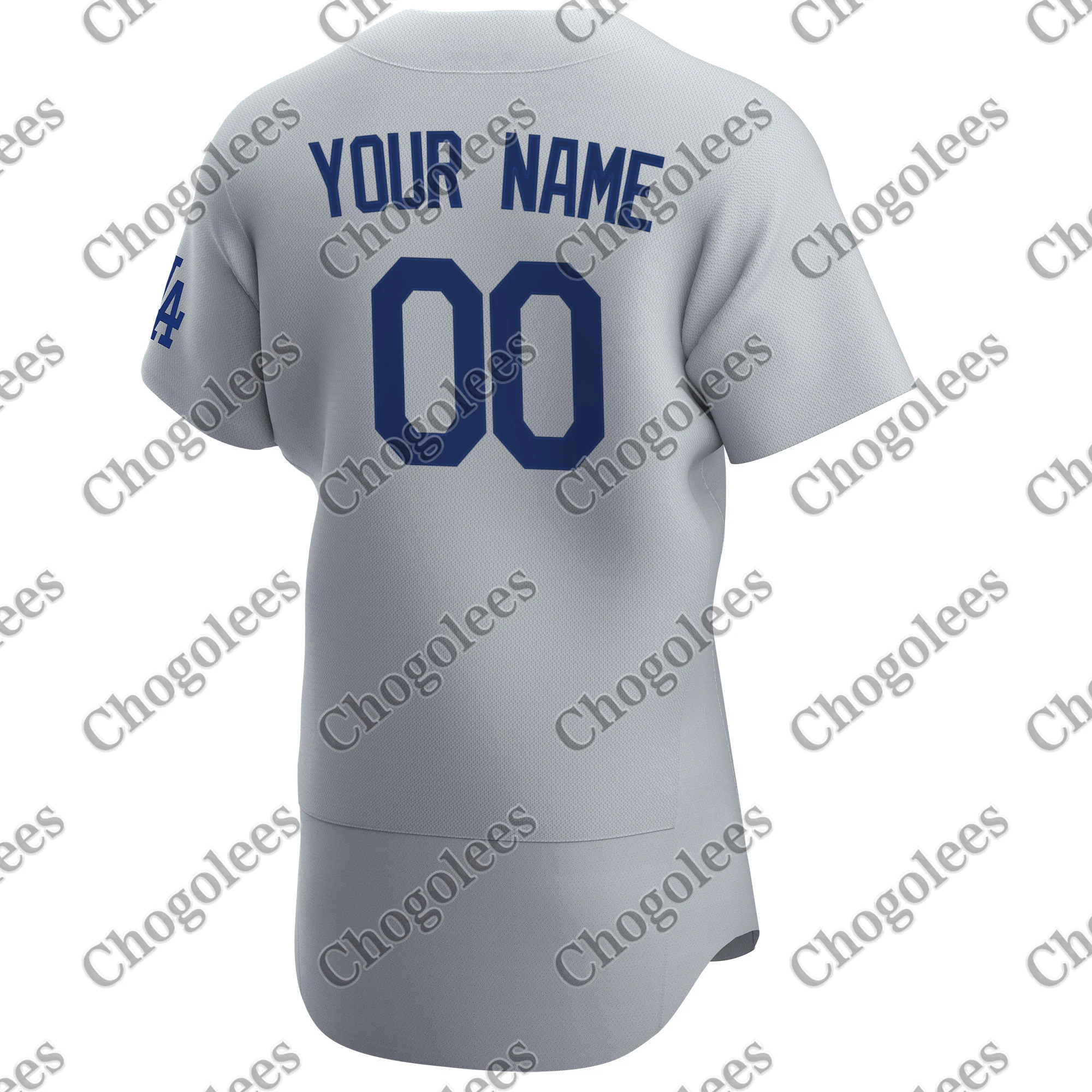 

Baseball Jersey Los Angeles 2020 Alternate Custom Jersey - Gray(1)