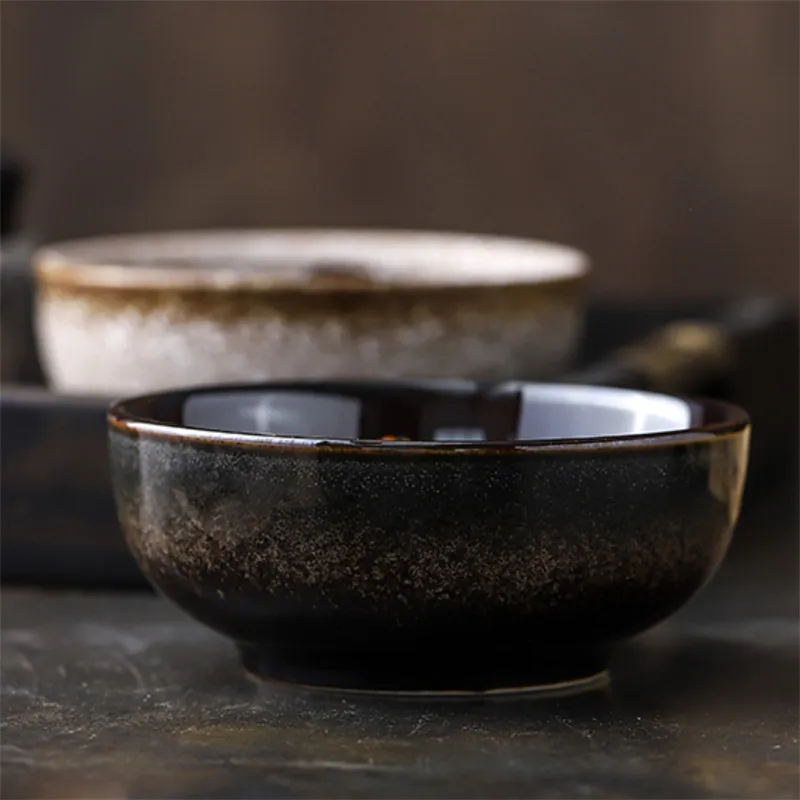 Столовая чаша для суши в японском стиле 4 5 дюйма керамическая риса ретро бытовая