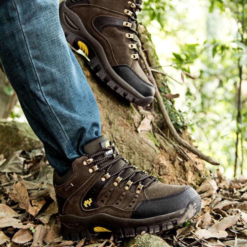 

New Outdoor Sport Hiking Shoes for Men Women Mountain Climbing Boots High Top Hunting Trekking Sneakers Mens Camping Shoes