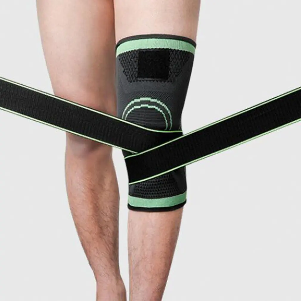 Спортивные наколенники с силиконовой подушкой защита колена для спортсменов