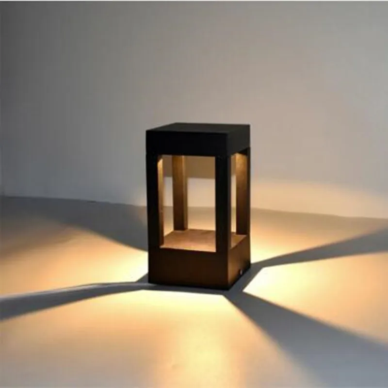 Уличный светодиодный садовый светильник лампы для газона COB 10 Вт