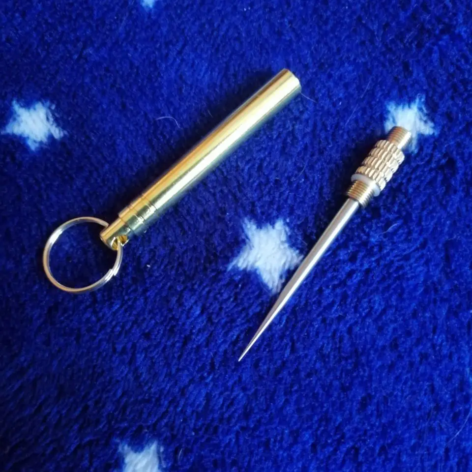 Портативный многофункциональный брелок для ключей из титана | Украшения и