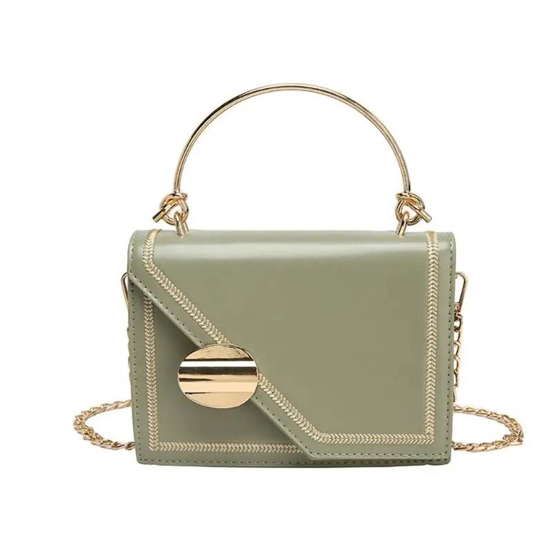 

Women Shoulder Bag PU Leather Chain Crossbody Messenger Small Handbag Lady Travel Purse 20CA