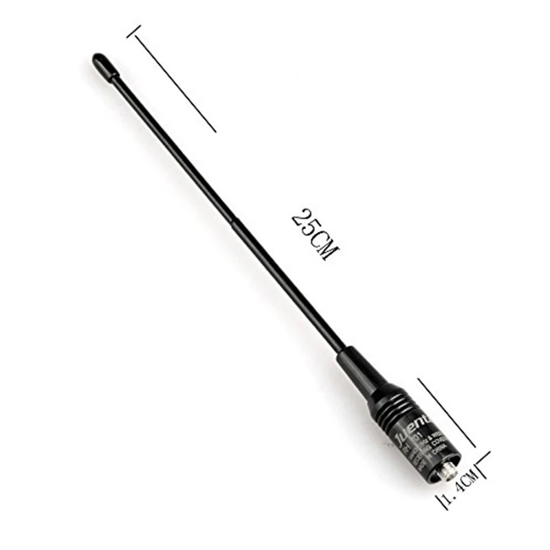 RH 701 U/V 144/430MHz SMA F Antenna для BaoFeng /Kenwood/'d/TYT /Puxing Handheld Ham Radio двухсторонняя рация|handheld ham