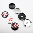 4 шт. 56 мм или 60 мм Зонт CORPOR Автомобильный логотип колесная Центральная крышка обода значки наклейки на автомобиль креативное украшение эмблема наклейка