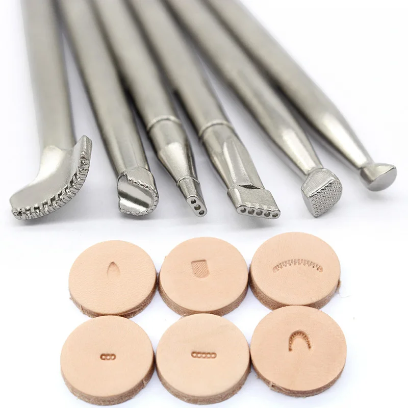 Кожа ремесло облака цветочный узор штамп для кожевенного ремесла Инструменты