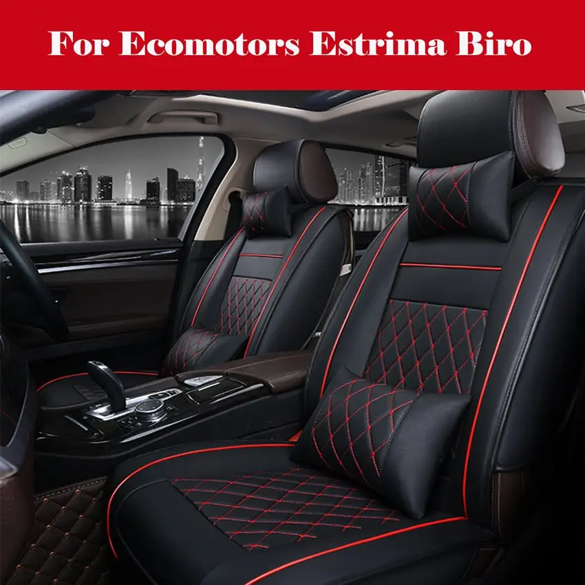 

Роскошные чехлы на сиденья с полным покрытием, чехол на сиденье автомобиля, защитная подушка для Ecomotors Estrima Biro