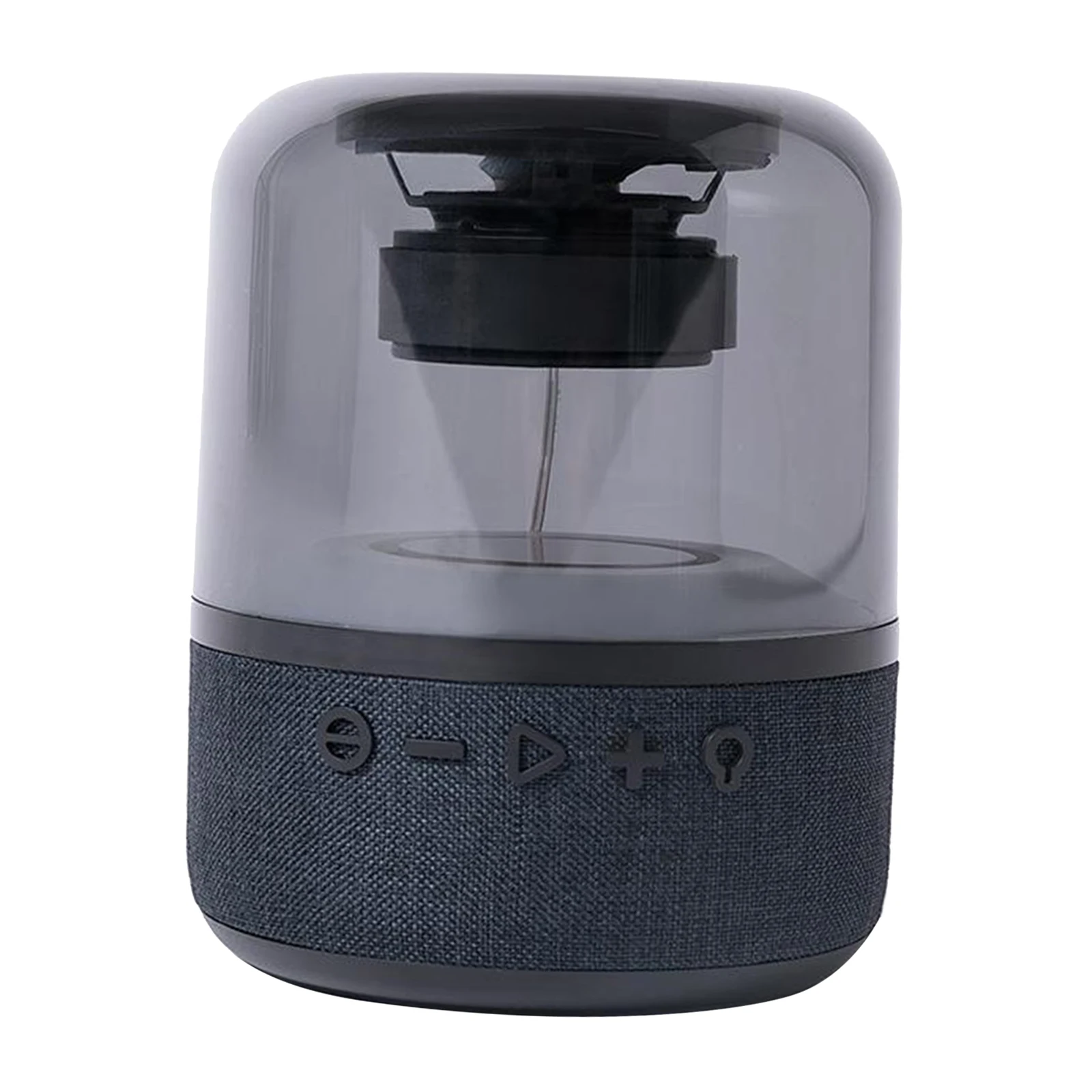 Компактный стеклянный Музыкальный беспроводной Bluetooth-динамик цветной свет