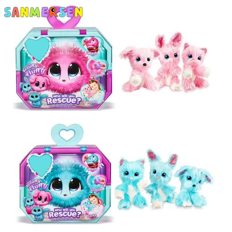 Скрафф Luvse сюрприз плюшевые игрушки Детская ванна собака кошка кролик животные