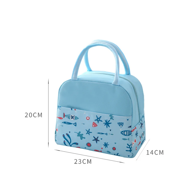 Кухонный термальный Ланч бокс с изолированным покрытием в виде фламинго для