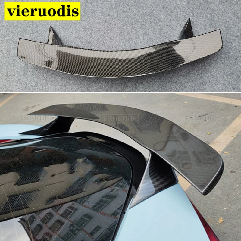 

For BMW i8 2014-2019 GT style Carbon Fiber Rear Roof Spoiler Wing Trunk Lip Boot Cover Car Styling