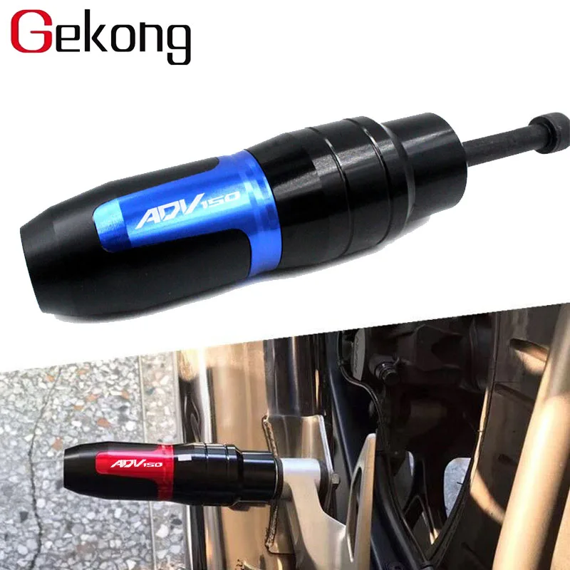 

Fit For HONDA ADV150 ADV-150 2019 2020 Motorcycle CNC Aluminum Frame Crash Pads Exhaust Sliders Crash Protector With logo