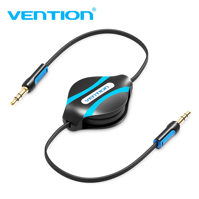 Выдвижной Aux кабель Vention 3 5 мм со штыревыми соединителями на обоих концах|3.5mm male|aux cable 3.5mmcable 3.5mm |