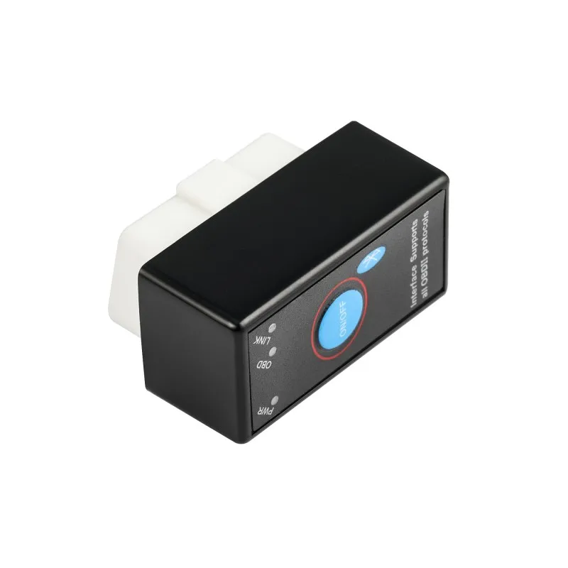 Супер Мини ELM327 Bluetooth V2.1 с вкл/выкл кнопка выключателя питания ELM 327 OBD2