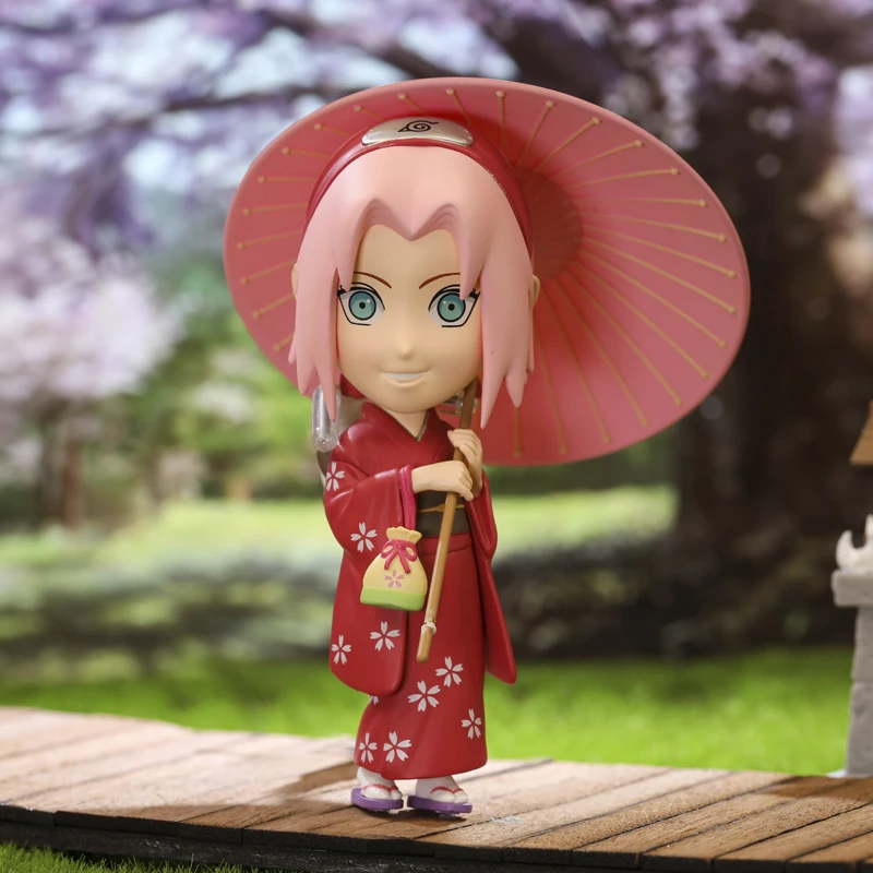POP MART Naruta shippuden series глухая коробка Коллекционная Милая экшн кавайная фигурка