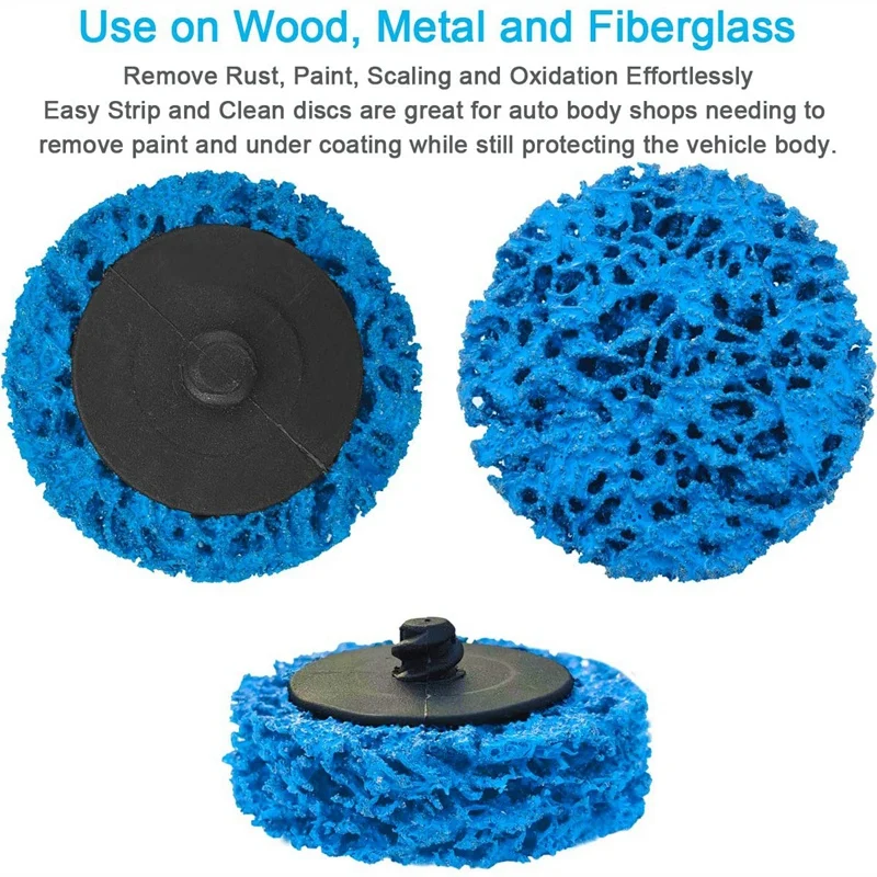 2 Inch Strip Discs Clean Poly Wheel Abrasive Angel Grinders Tool For Rust Paint Flaking Materials Removal 15 | Инструменты