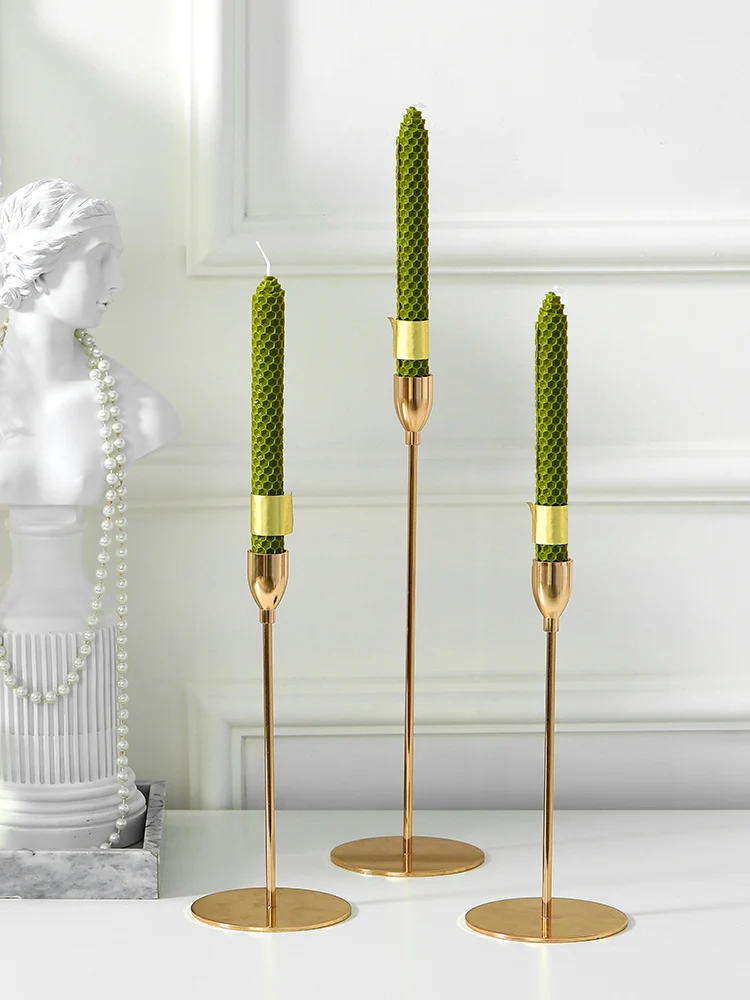 

Creative Metal Candle Holder Table Modern Romantic Wedding Decoration Table Centerpieces Nordic Garden Portavelas Candle Holders