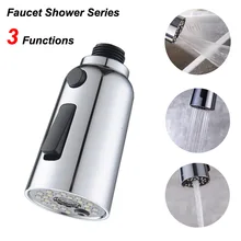 High Quality Multifunction Pull Faucet Nozzle Sink Sprayer Silver Small Shower Head Accessories for Kitchen Bathroom