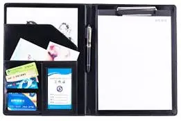 Black А4, Сумка для документов, папка с зажимом, деловая, офисная, для офиса, для офиса, для школы, принадлежности, искусственная кожа, сделано, Супер акция, сейчас - Цвет: Black