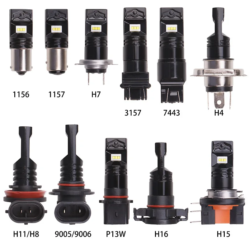 2 шт. H8 H11 светодиодный автомобильный противотуманный свет противотуманные