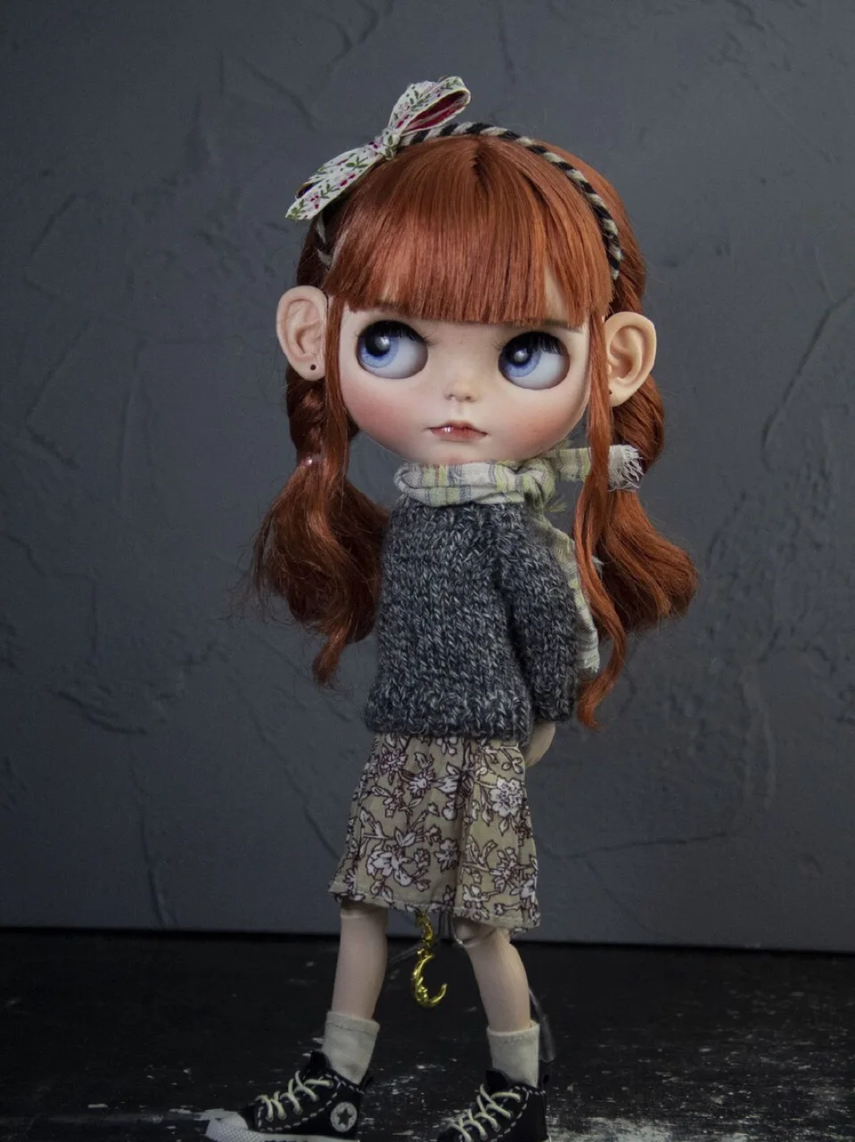 Ледяной 19 шарнир blyth кукла с Макияж лица белая кожа DIY коричневый волос желтый век