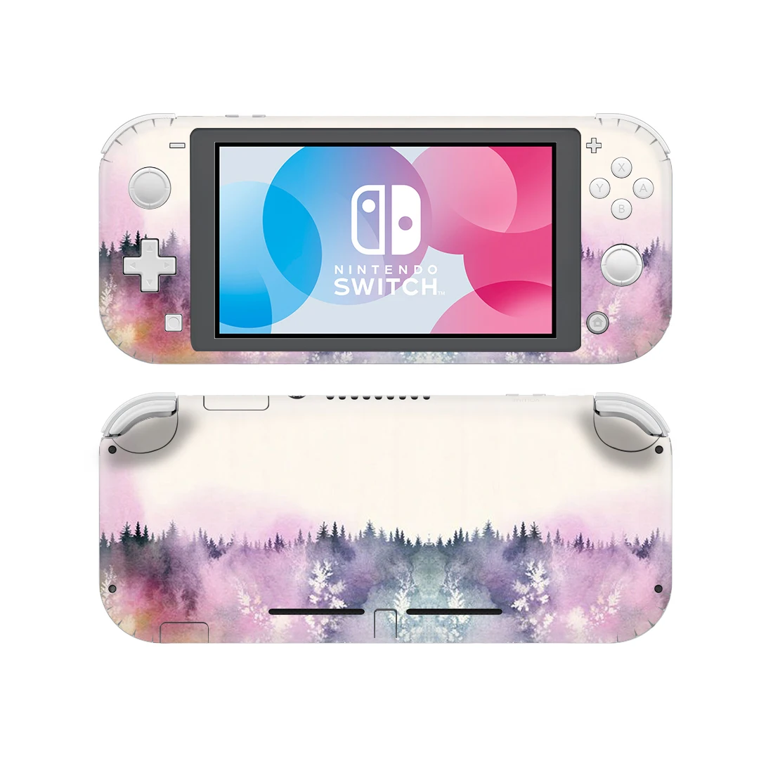 Красивая виниловая наклейка в стиле леса для Nintendo Switch Lite NSL защитная пленка