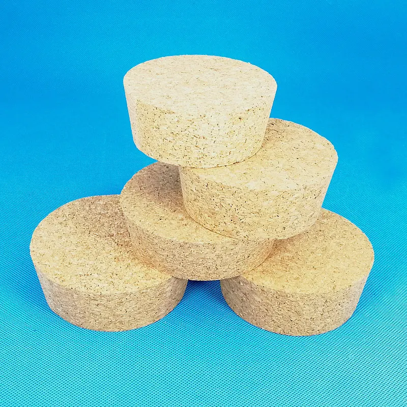 2pcs/lot Lab big size Top DIA 88mm to 105mm Wood Cork cap Thermos bottle stopper Essential Oil Pudding Glass Bottle Lid