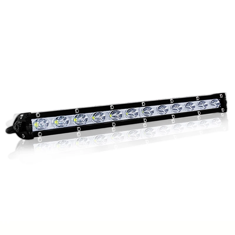 36w 1pc Автомобильный бампер Led бар 12В 24В Грузовик Прицеп ATV внедорожник лодка кран светодиодный светильник для вождения внедорожный рабочий светильник бар Точечный светильник прожектор головной светильник s - Цвет: 36w 1pc