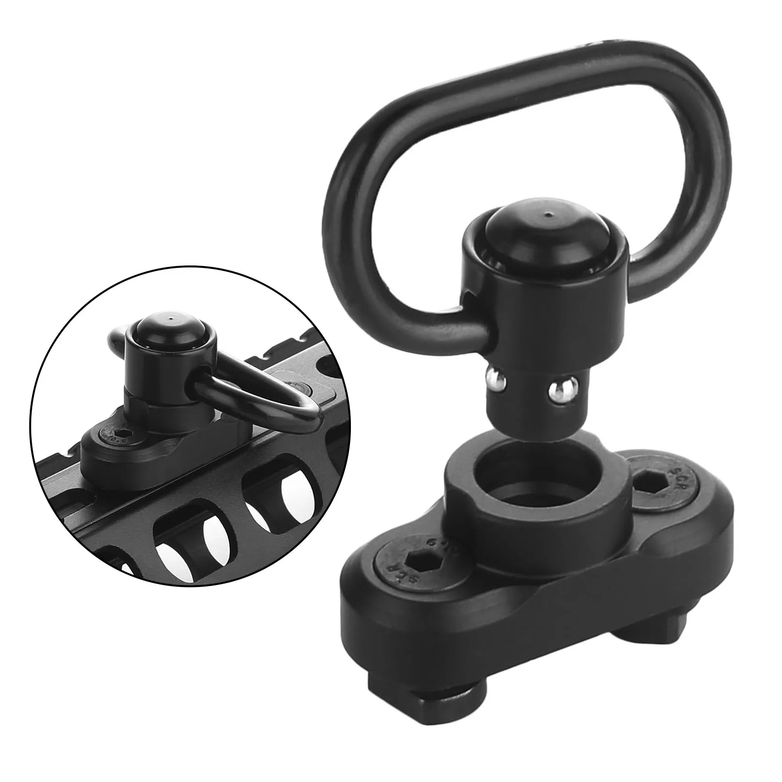 

Heavy Duty Aluminum QD Sling Swivel Adapter for M-LOK Interface