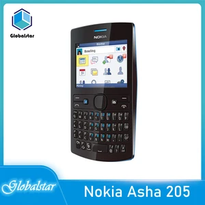 nokia asha 205 refurbished original mobile cell phone cheap original unlocked phone free global shipping