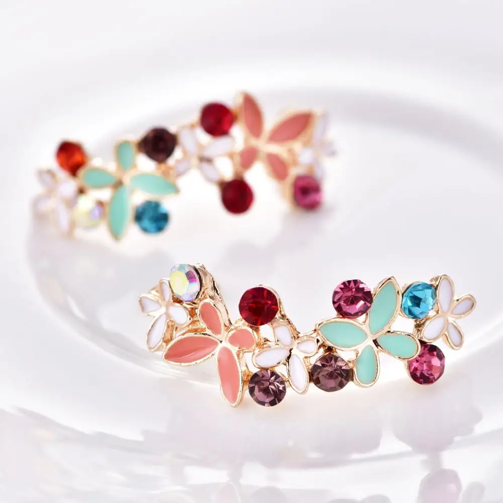 IMaySon Женская корейская мода новый стиль масло-Летающий цветок масло падение