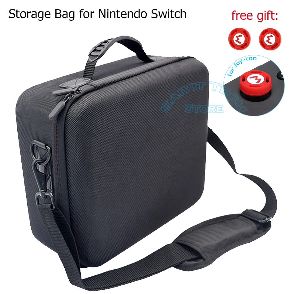 

For Nintendoswitch Big Deluxe Carrying Bag NS Accessories Protective EVA Hard Case Cover for Nintendo Switch Game Console