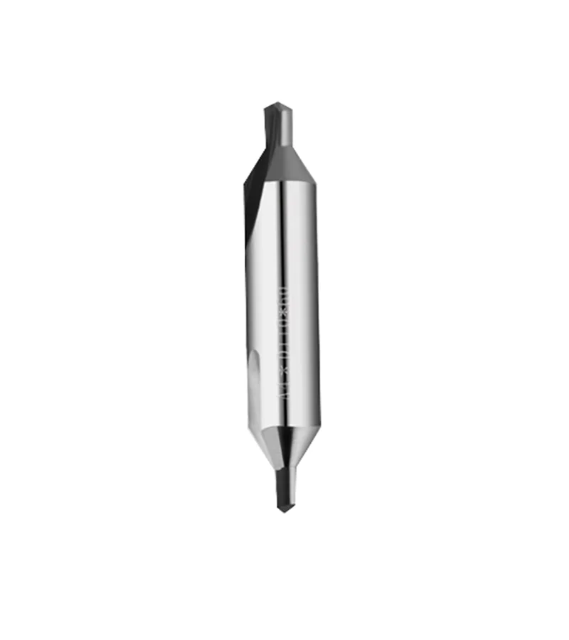 

1pcs 1.0/1.5/2.0/2.5/3.0/4.0/5.0/6.0 Solid Carbide Double Head A Type Tungsten Steel Center Drill Hand Tool