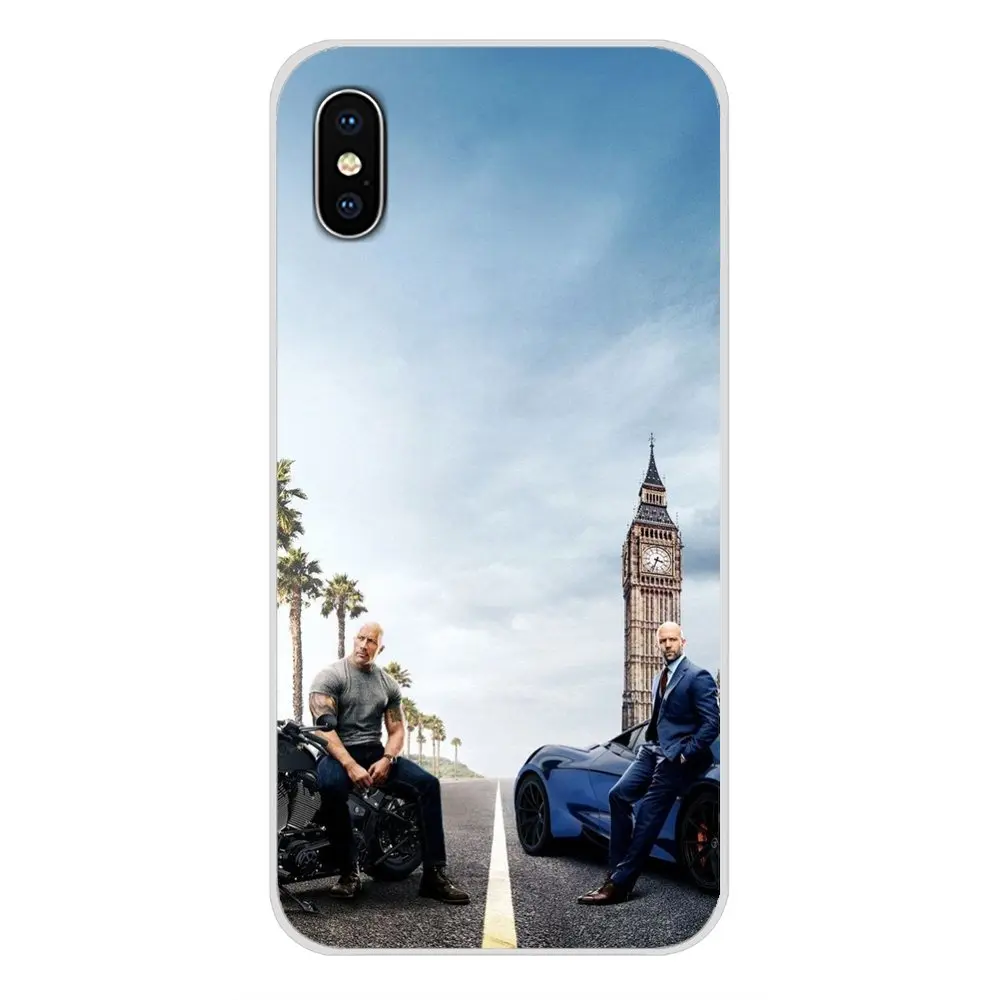 Transparent TPU Skin Cover Fast Furious Hobbs Shaw For Huawei Nova 2 3 2i 3i Y6 Y7 Y9 Prime Pro GR3 GR5 2017 2018 2019 Y5II Y6II | Мобильные