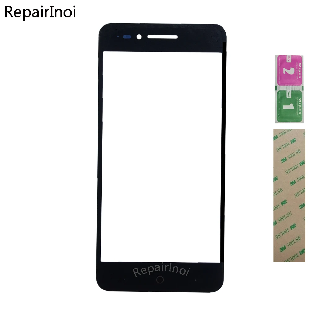 

10Pieces/lot Front Glass For ZTE Voyage 4 Blade A610 A610C BA610 TD-LTE Touch Panel Lens Front Outer Glass